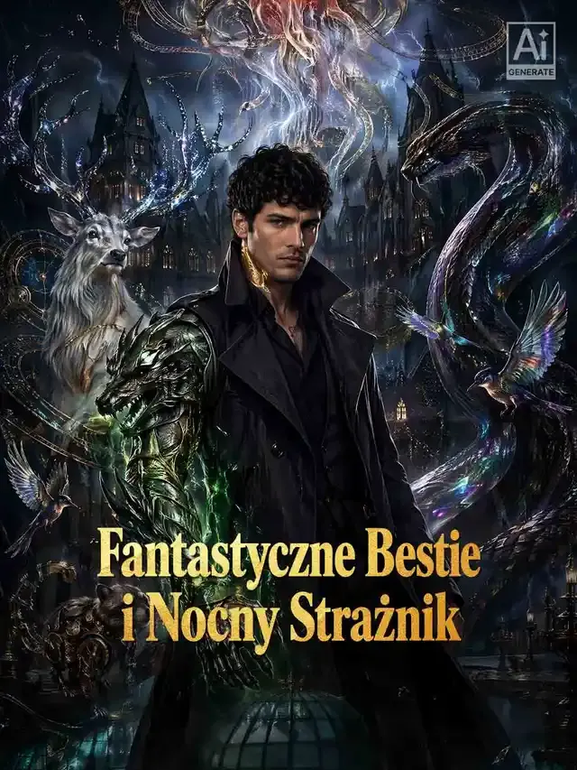 Okładka Fantastyczne Bestie i Nocny Strażnik