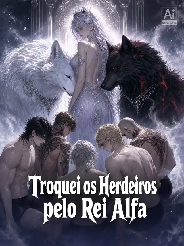 Capa de Troquei os Herdeiros pelo Rei Alfa
