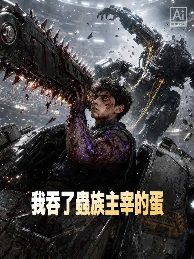 《我吞了蟲族主宰的蛋》封面