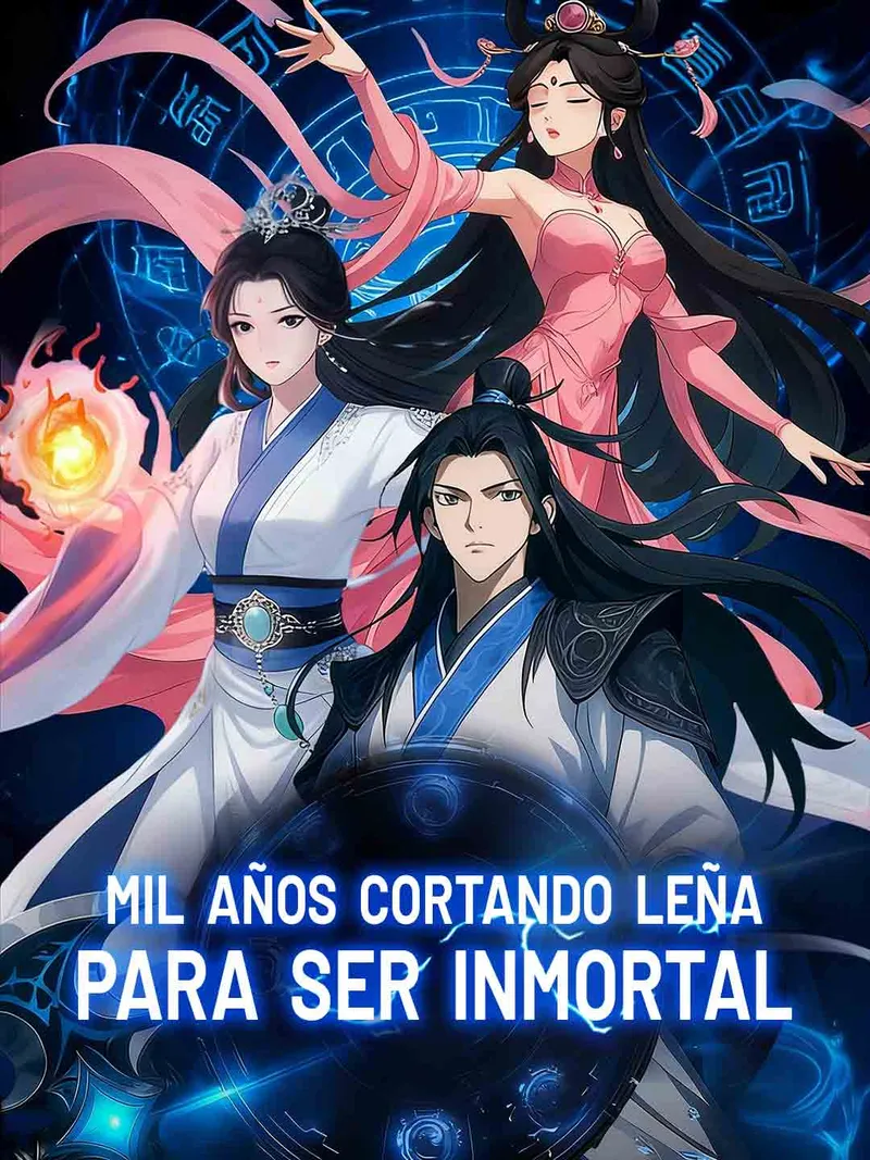 Portada de Mil años cortando leña para ser inmortal