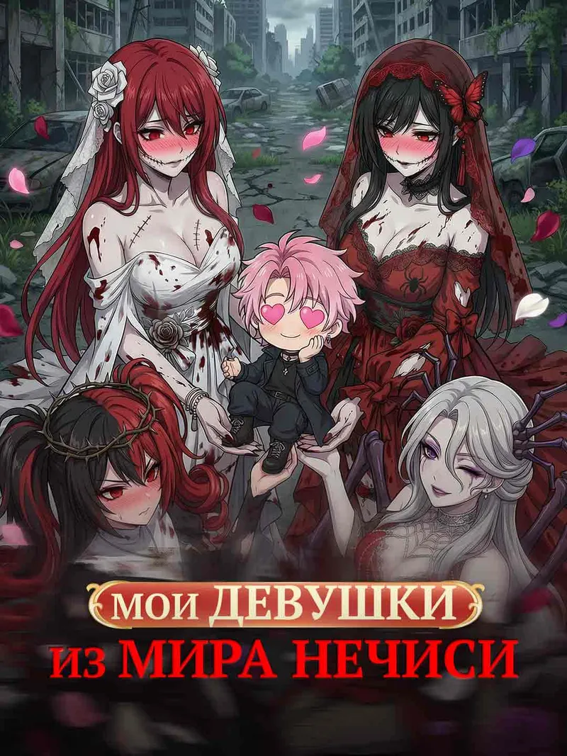 Обложка «Мои девушки из мира нечисти»