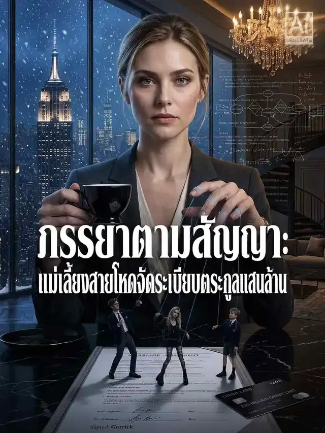 หน้าปกภรรยาตามสัญญา: แม่เลี้ยงสายโหดจัดระเบียบตระกูลแสนล้าน