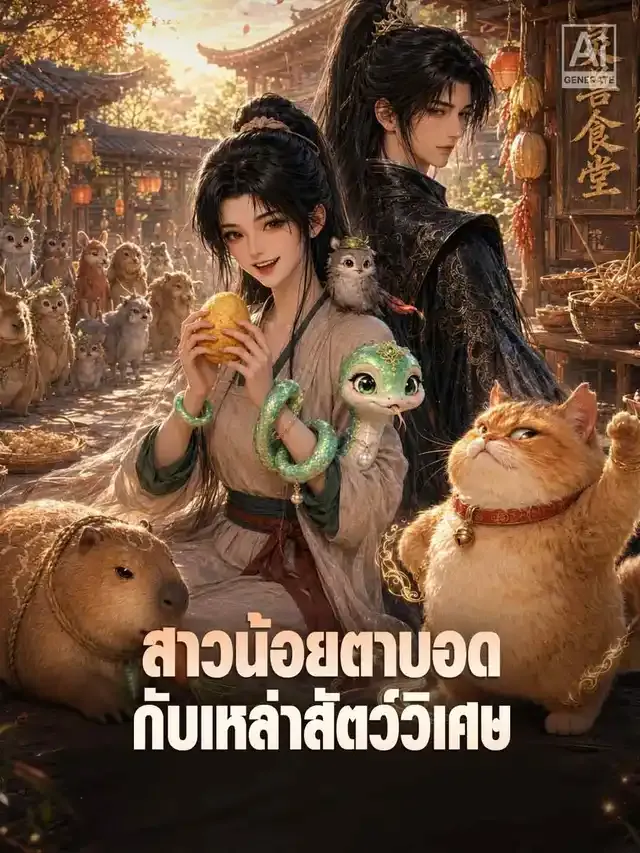 หน้าปกสาวน้อยตาบอดกับเหล่าสัตว์วิเศษ