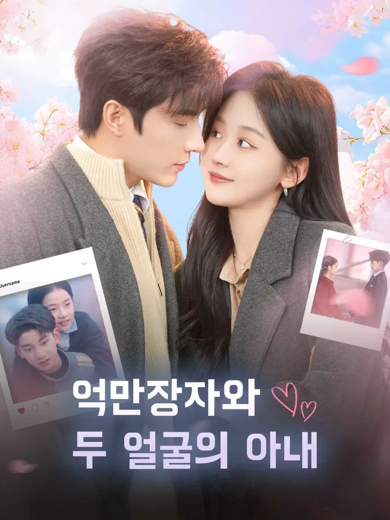 억만장자와 두 얼굴의 아내 표지