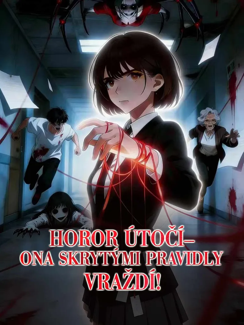 Obálka Horor útočí–ona skrytými pravidly vraždí!
