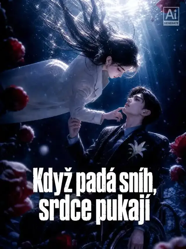Obálka Když padá sníh, srdce pukají