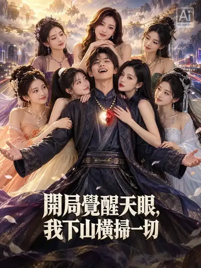 《開局覺醒天眼，我下山橫掃一切》封面