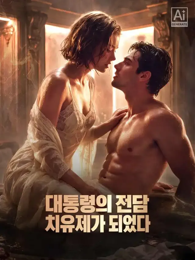 대통령의 전담 치유제가 되었다 표지