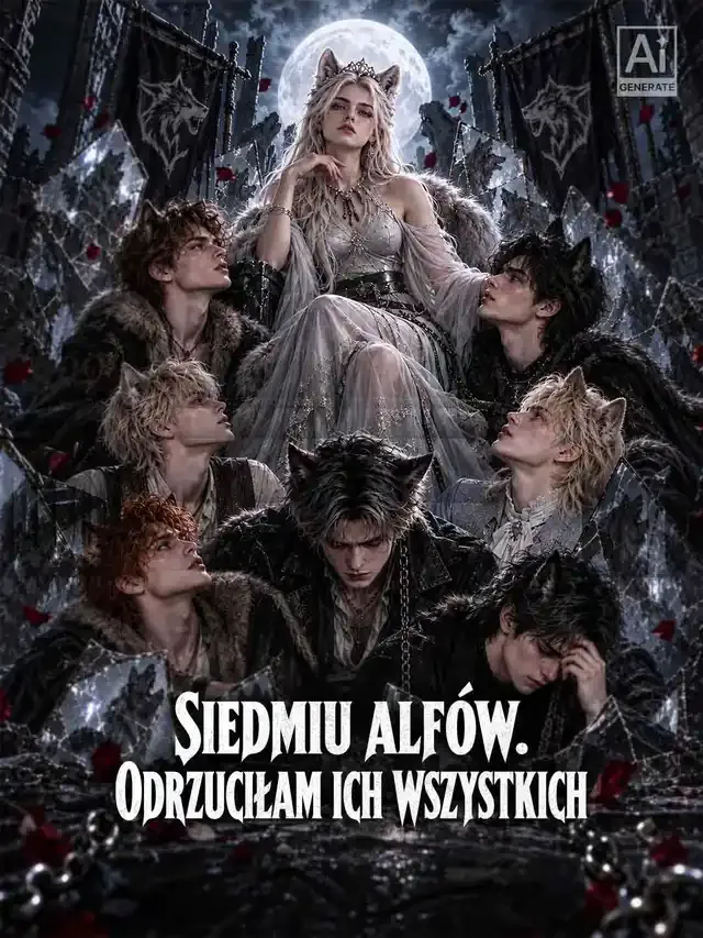 Okładka Siedmiu alfów. Odrzuciłam ich wszystkich