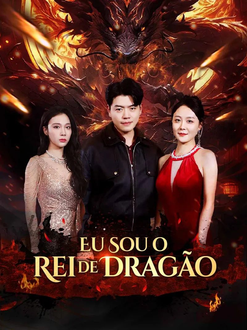 Capa de Eu sou o Rei de Dragão