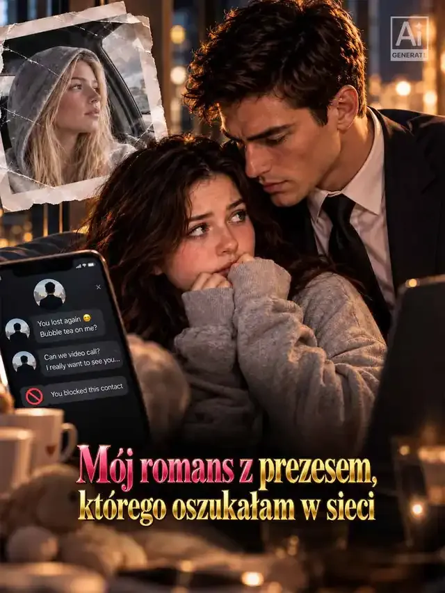 Okładka Mój romans z prezesem, którego oszukałam w sieci