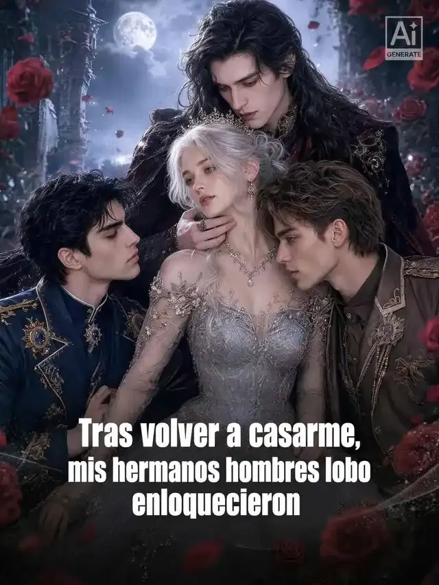 Portada de Tras volver a casarme, mis hermanos hombres lobo enloquecieron