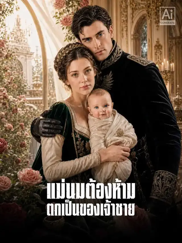 หน้าปกแม่นมต้องห้าม ตกเป็นของเจ้าชาย