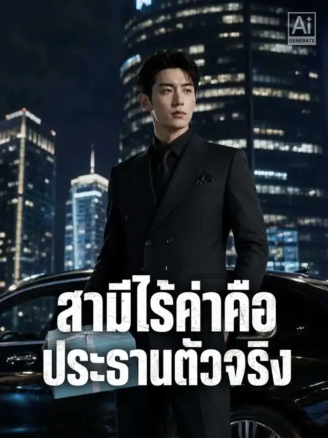 หน้าปกสามีไร้ค่าคือประธานตัวจริง