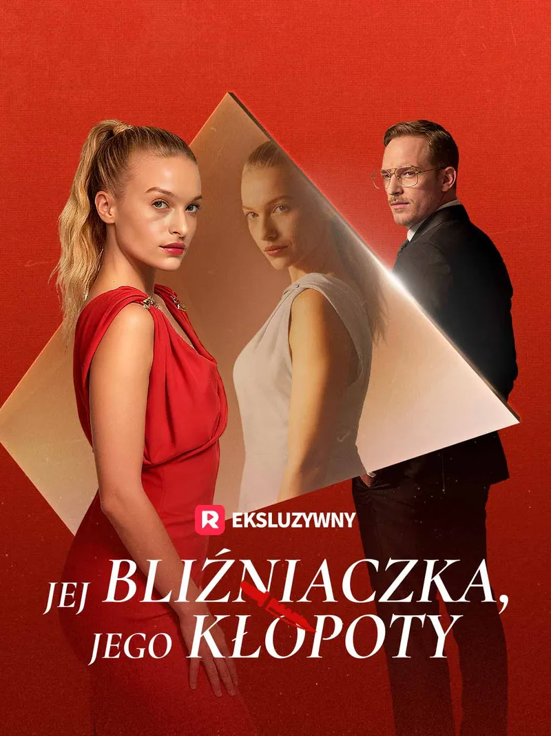 Okładka Jej bliźniaczka, jego kłopoty
