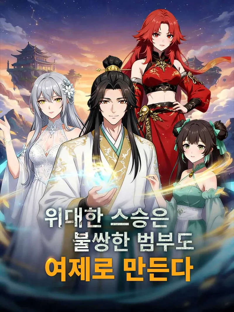 위대한 스승은 불쌍한 범부도 여제로 만든다. 표지