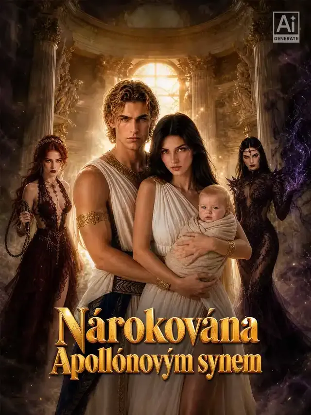 Obálka Nárokována Apollónovým synem