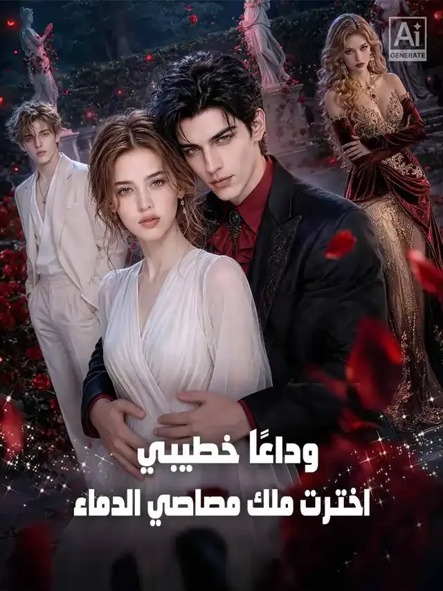 غلاف وداعًا خطيبي اخترت ملك مصاصي الدماء