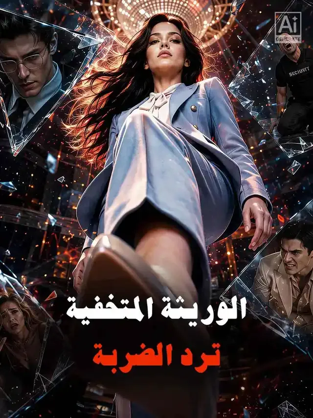 غلاف الوريثة المتخفية ترد الضربة