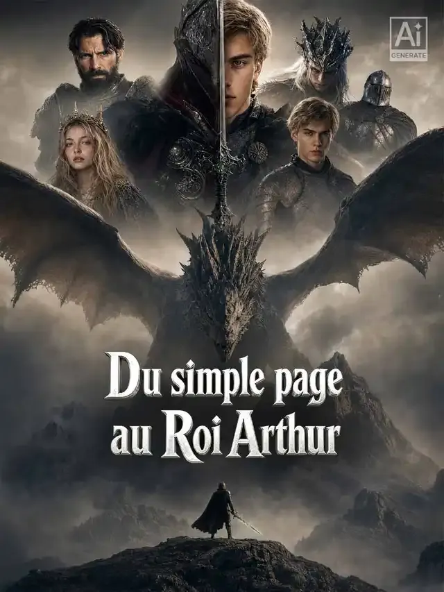 Couverture de Du simple page au Roi Arthur