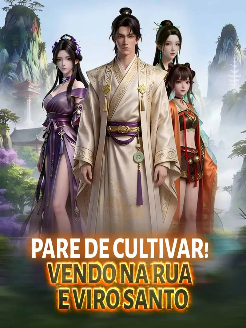 Capa de Pare de cultivar! Vendo na rua e viro santo