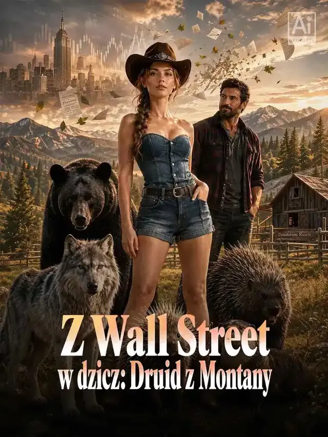 Okładka Z Wall Street w dzicz: Druid z Montany
