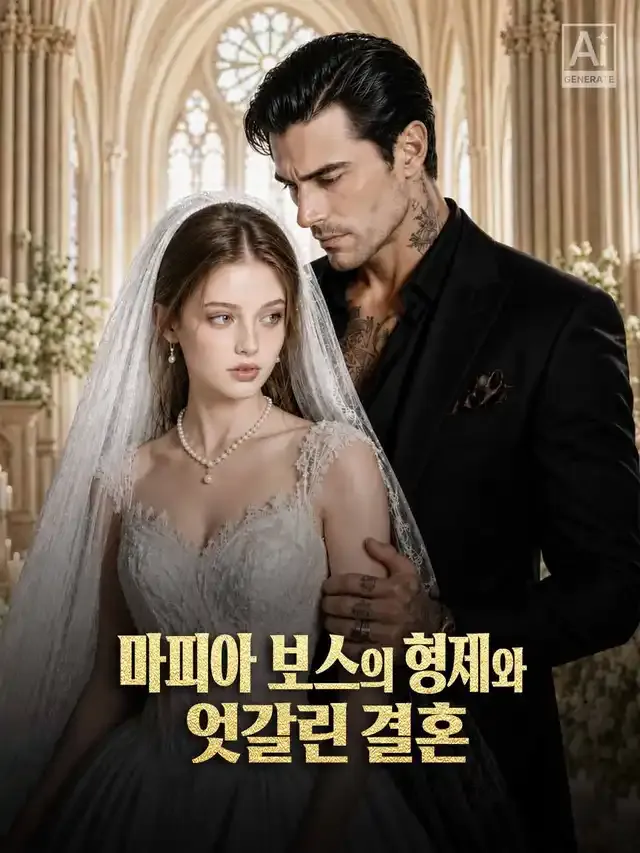 마피아 보스의 형제와 엇갈린 결혼 표지