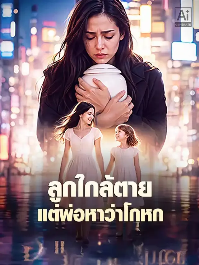 หน้าปกลูกใกล้ตาย แต่พ่อหาว่าโกหก