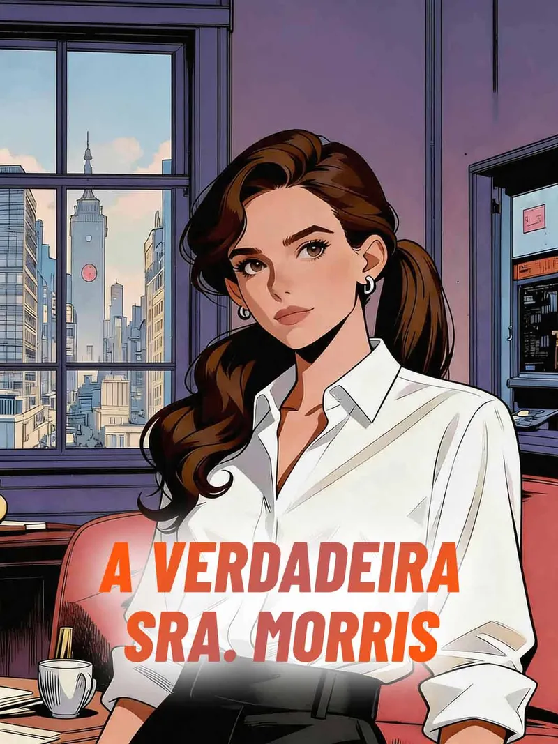 Capa de A verdadeira Sra. Morris