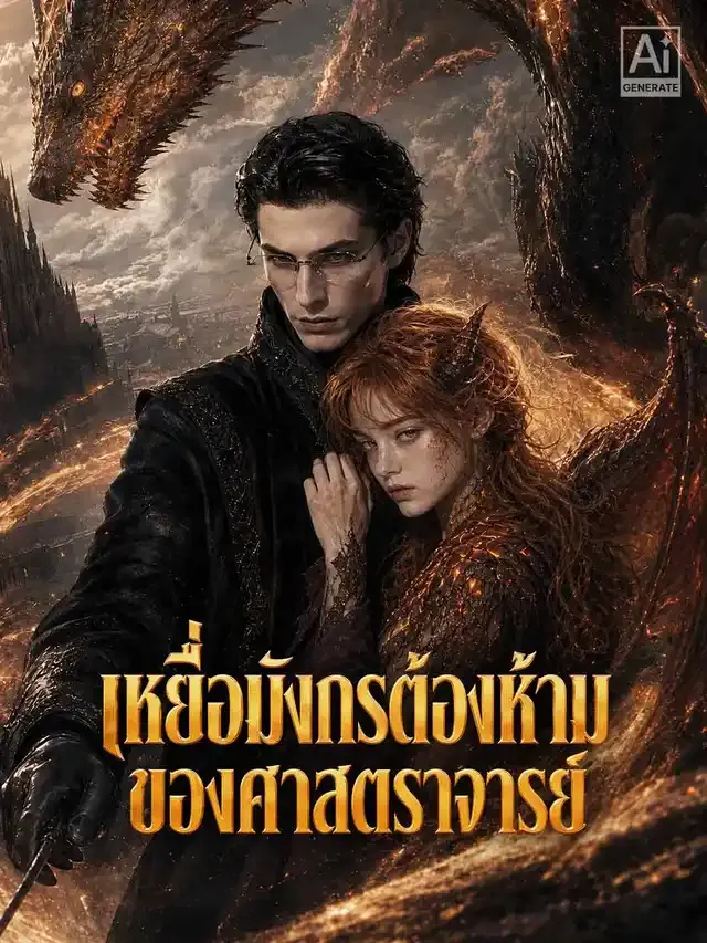 หน้าปกเหยื่อมังกรต้องห้ามของศาสตราจารย์