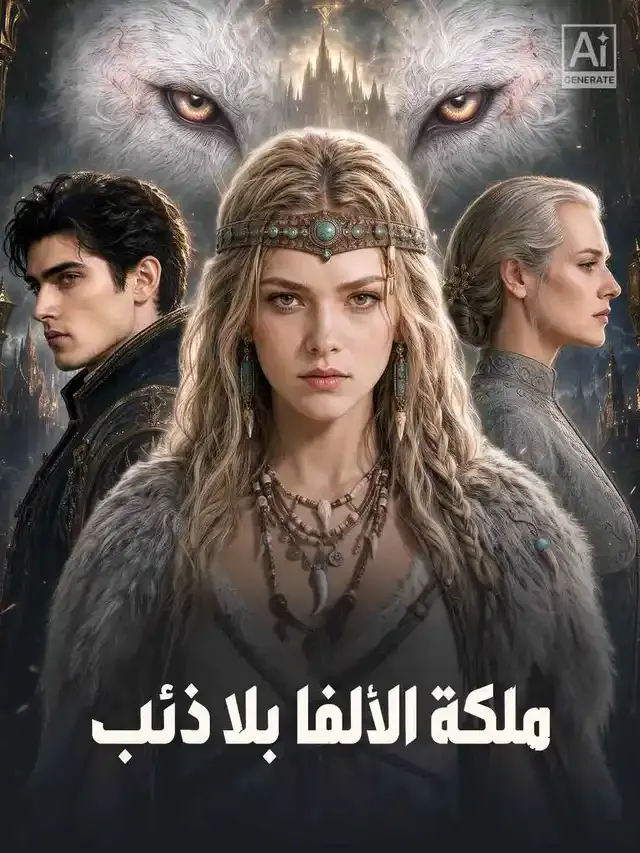 غلاف ملكة الألفا بلا ذئب