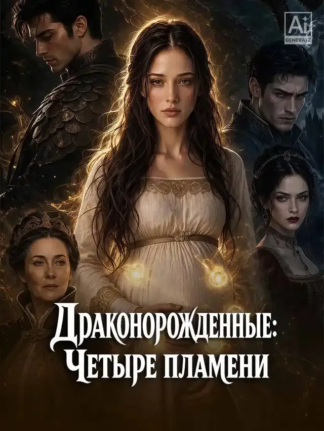 Обложка «Драконорожденные: Четыре пламени»