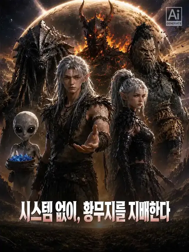 시스템 없이, 황무지를 지배한다 표지