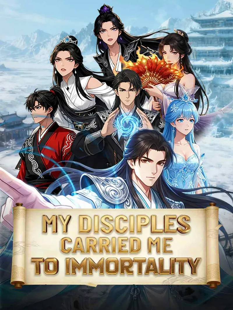 My Disciples Carried Me to Immortality (English-dubbed) cover