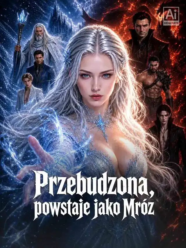 Okładka Przebudzona, powstaje jako Mróz