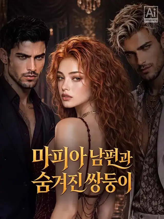 마피아 남편과 숨겨진 쌍둥이 표지