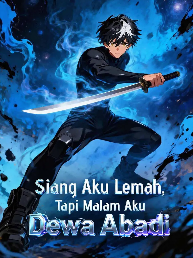 Sampul Siang Aku Lemah, Tapi Malam Aku Dewa Abadi