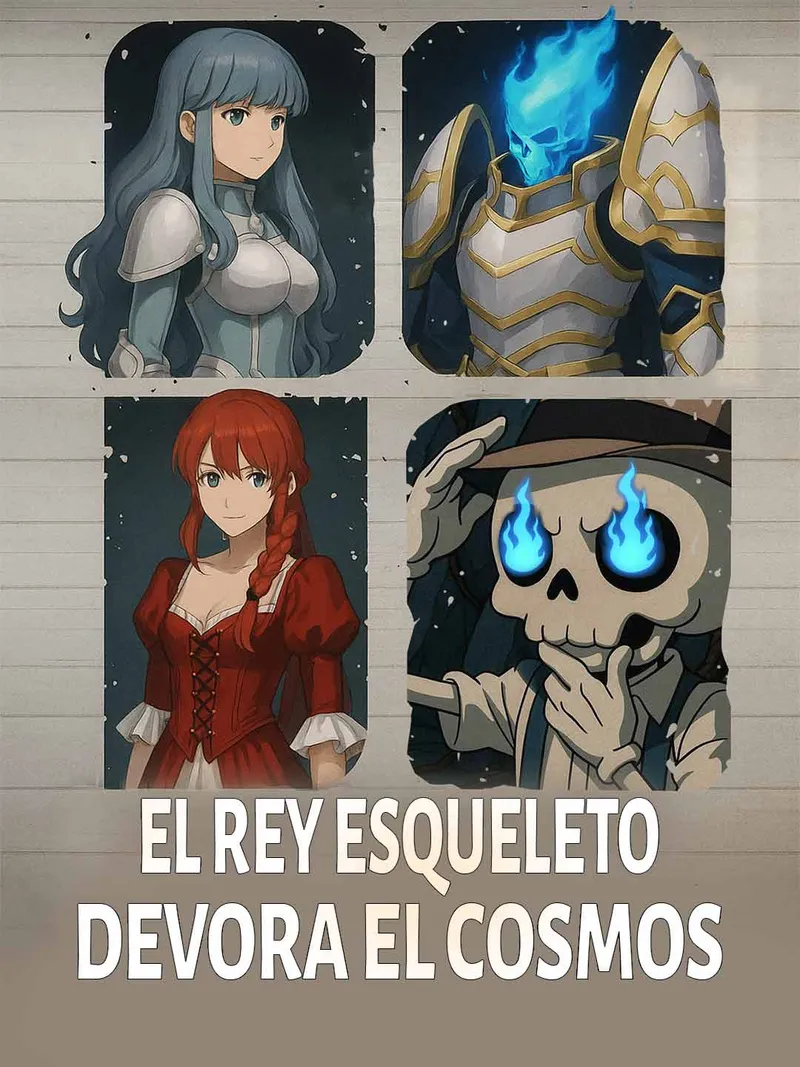 Portada de El rey esqueleto devora el cosmos