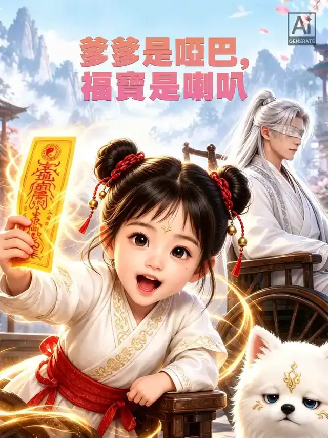 《爹爹是啞巴，福寶是喇叭》封面