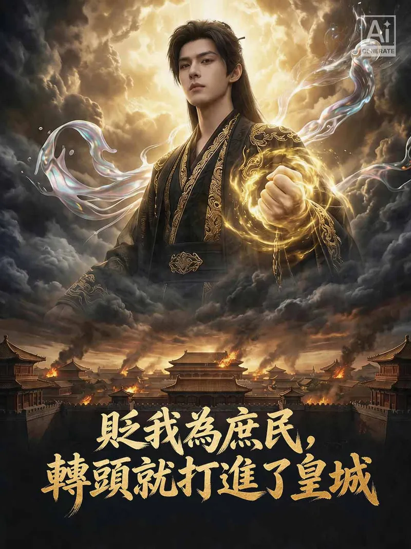 《貶我為庶民,轉頭就打進了皇城》封面