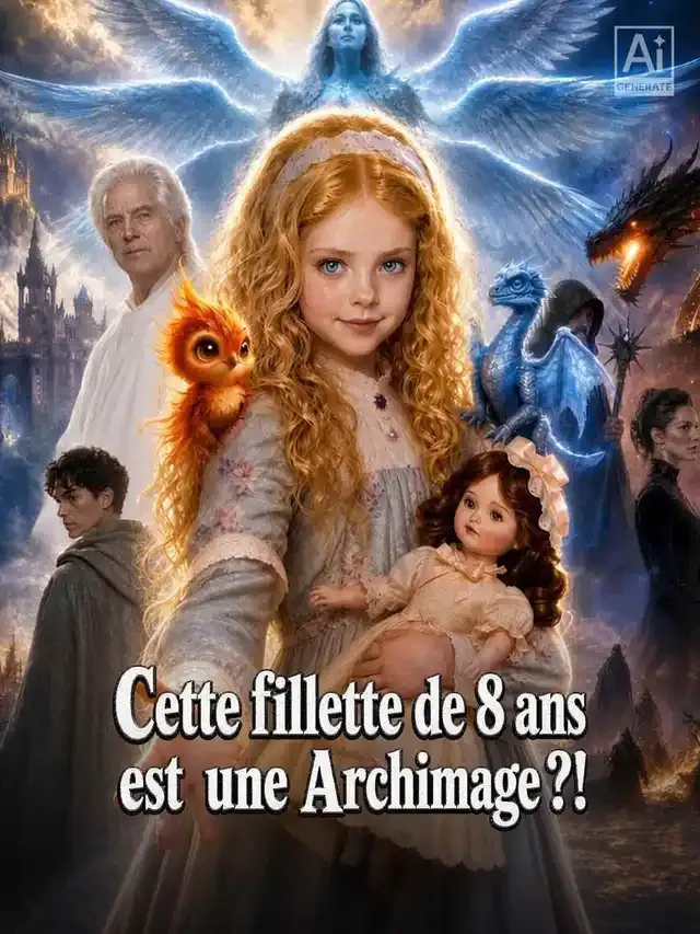 Couverture de Cette fillette de 8 ans est une Archimage ?!