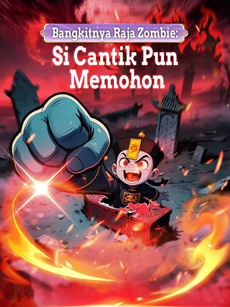 Sampul Bangkitnya Raja Zombie: Si Cantik Pun Memohon