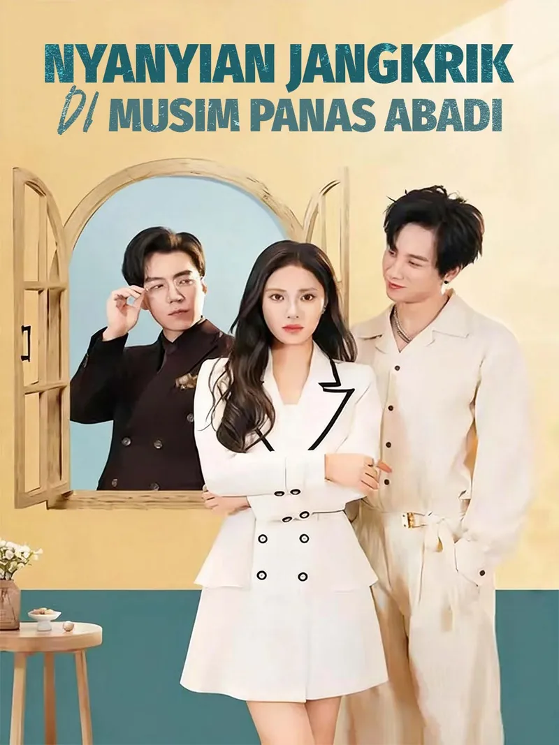 Sampul Nyanyian Jangkrik di Musim Panas Abadi