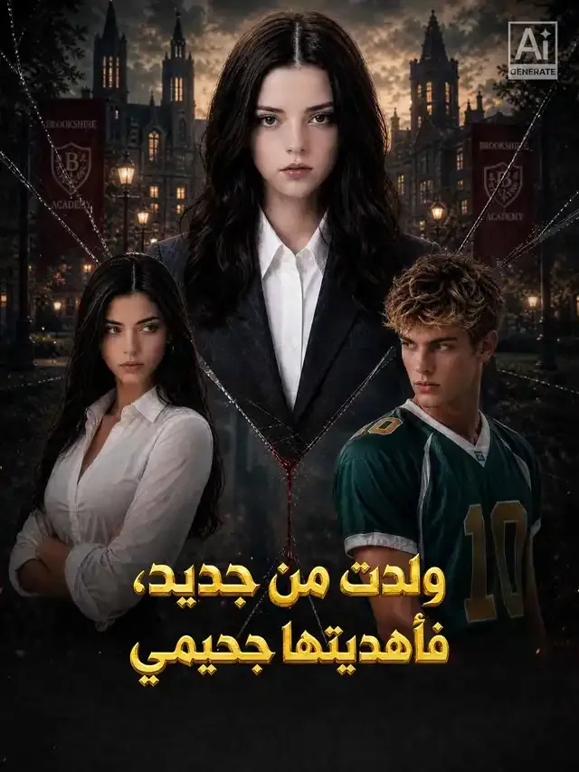 غلاف ولدت من جديد، فأهديتها جحيمي
