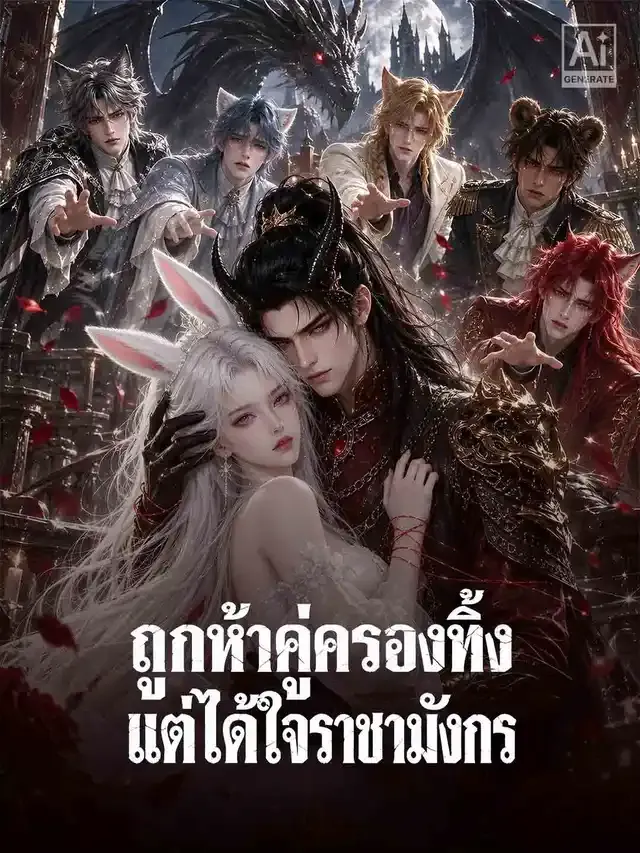 หน้าปกถูกห้าคู่ครองทิ้ง แต่ได้ใจราชามังกร