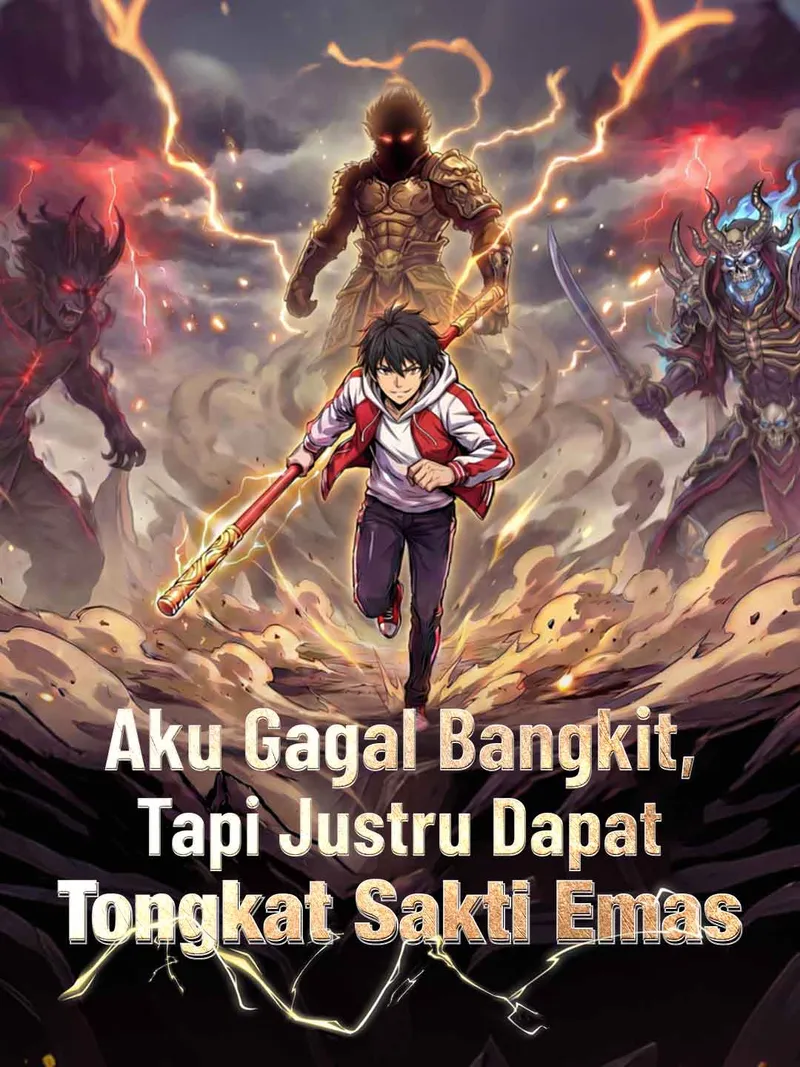 Sampul Aku Gagal Bangkit, Tapi Justru Dapat Tongkat Sakti Emas