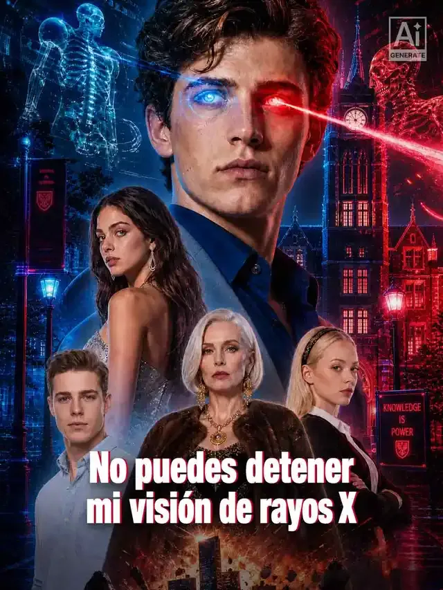 Portada de No puedes detener mi visión de rayos X