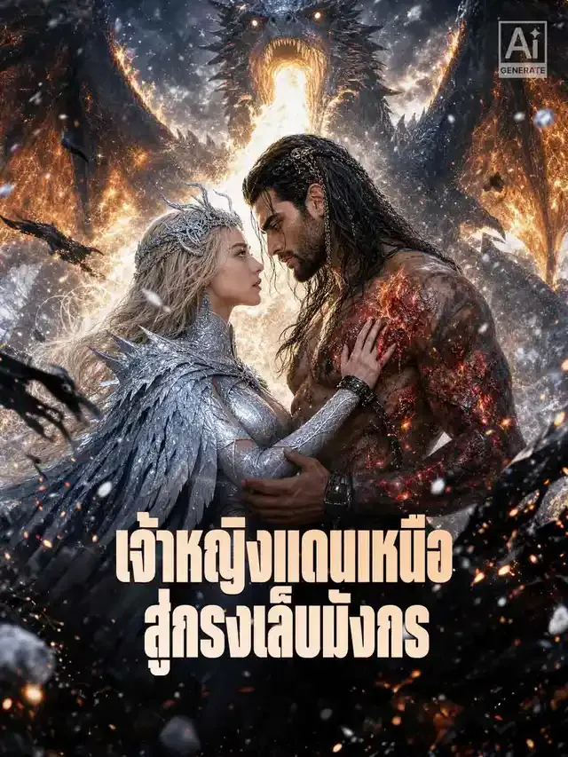 หน้าปกเจ้าหญิงแดนเหนือสู่กรงเล็บมังกร