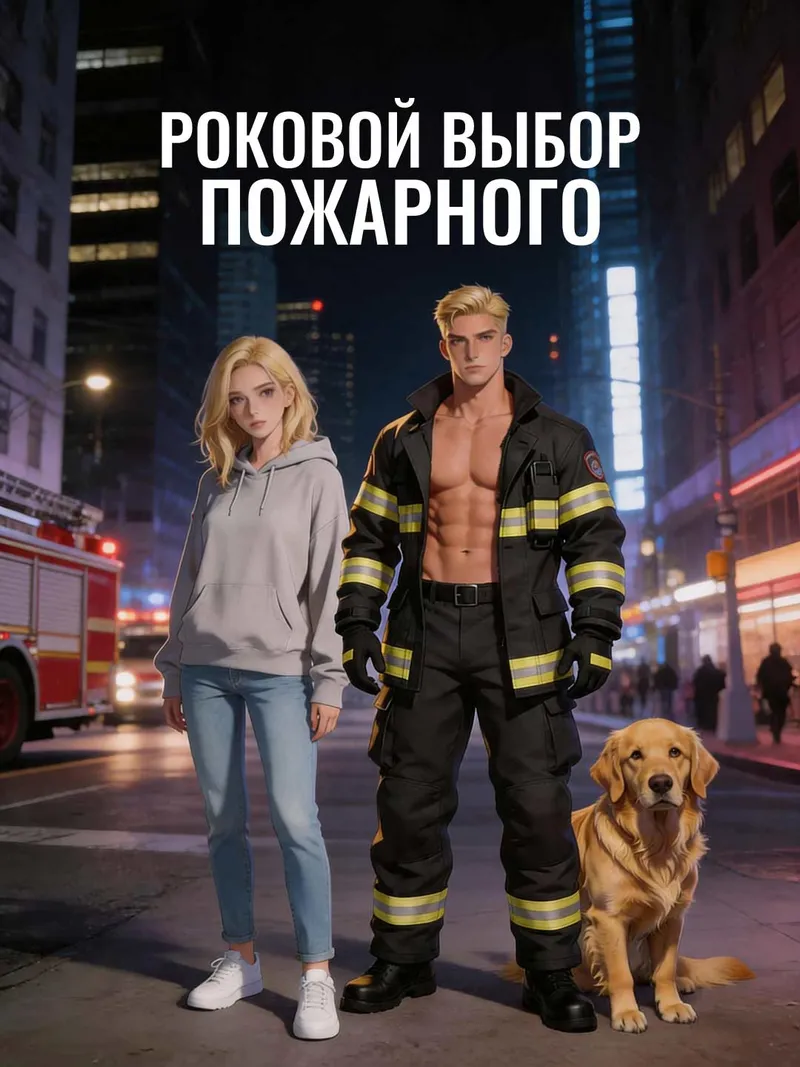 Обложка «Роковой выбор пожарного»