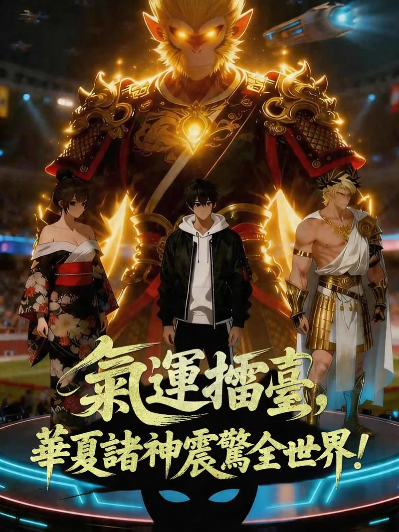 《氣運擂臺，華夏諸神震驚全世界！》封面
